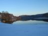 Schleinsee beginnt zuzufrieren